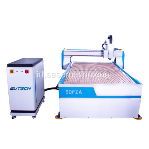 Aluminium cutting berosilasi pisau iklan cnc router